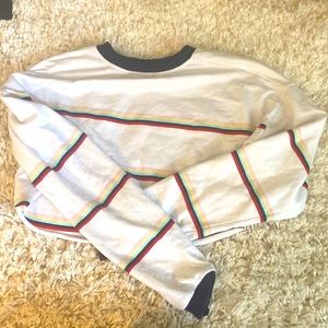 Forever 21 crop long sleeve